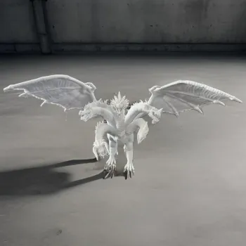 Dragão de 5 cabeças - Tiamat - Foto 2