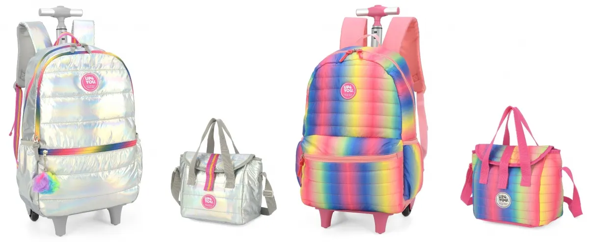 Kit Mochilete e lancheira UP4YOU 