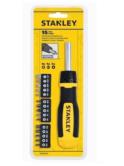 Chave catraca 15 peças Multi Bits STHT60129-LA STANLEY