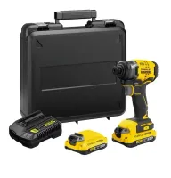 Parafusadeira de Impacto Brushless 1/4” (6,35mm) 20V Max Íon de Lítio c/ Maleta - Foto 2