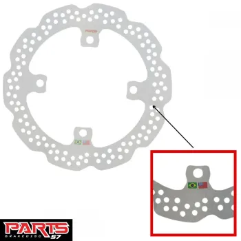 BDOFKX245R - DISCO DE FREIO TRASEIRO KAWASAKI KX/KXF 125/250  (2006 ADIANTE)  MODELO 2025  - Foto 2