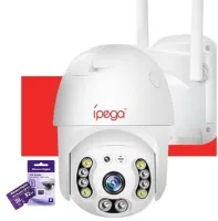 Câmera Ip  Full HD Visão noturna a prova D água + Cartão de memória original 32GB