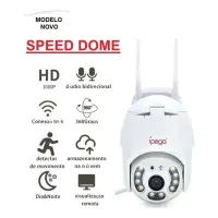 Câmera Ip  Full HD Visão noturna a prova D água + Cartão de memória original 32GB - Foto 3