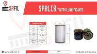 Filtro Lubrificante SPBL18