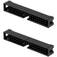 CONECTOR  BOX HEADER 40 VIAS MACHO 180° SEM EJETOR