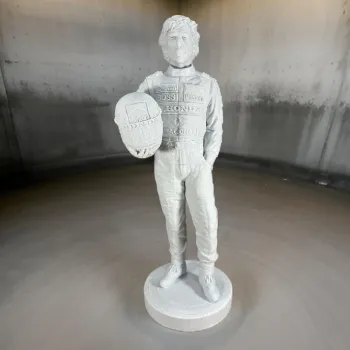 Escultura Ayrton Senna