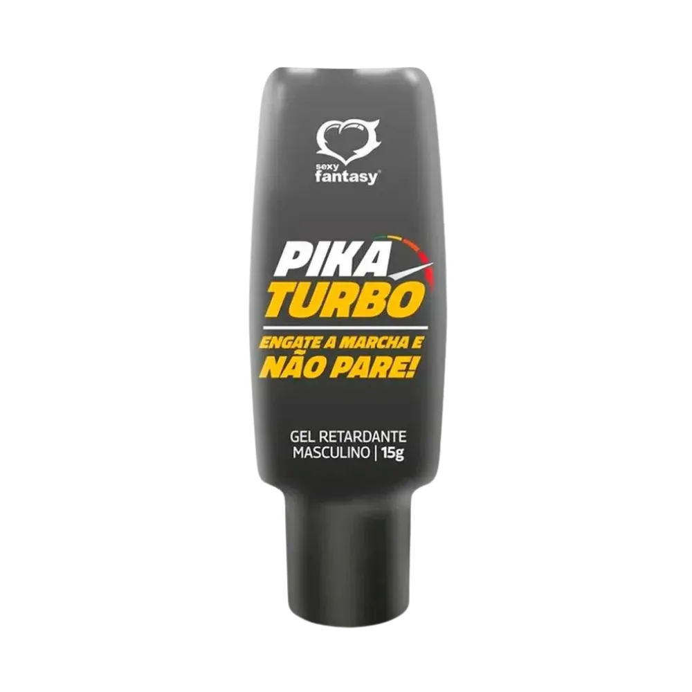 Gel Retardante Masculino Pika Turbo 15g