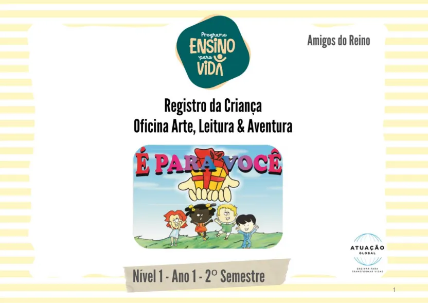 Nível 1 - Oficina de Literatura - É Para você 