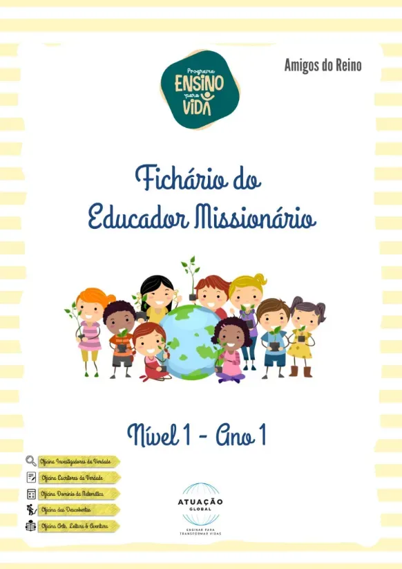 Nível 1 - Fichário do Educador Oficina Bíblica e Reforço