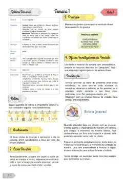 Nível 1 - Fichário do Educador Oficina Bíblica e Reforço - Foto 2