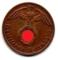 Alemanha - 2° Guerra - 1939A - 1 Reichspfennig