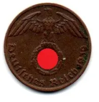 Alemanha - 2° Guerra - 1939B - 1 Reichspfennig