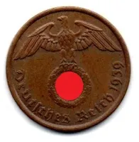 Alemanha - 2° Guerra - 1939A - 2 Reichspfennig
