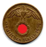 Alemanha - 2° Guerra - 1939E - 5 Reichspfennig