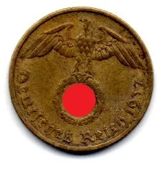 Alemanha - 2° Guerra - 1937A - 5 Reichspfennig