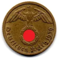 Alemanha - 2° Guerra - 1939J - 10 Reichspfennig