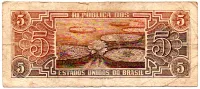 C111 - 5 Cruzeiros - Série 055 - Índio - Data: 1961 - BC - Foto 2