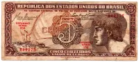 C111 - 5 Cruzeiros - Série 056 - Índio - Data: 1961 - BC
