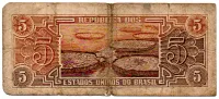 C111 - 5 Cruzeiros - Série 060 - Índio - Data: 1961 - UTG - Foto 2