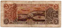 C111 - 5 Cruzeiros - Série 060 - Índio - Data: 1961 - UTG - Foto 2