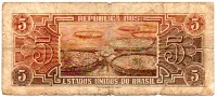 C111 - 5 Cruzeiros - Série 062 - Índio - Data: 1961 - UTG - Foto 2