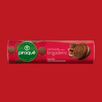 Biscoito Recheado Brigadeiro 