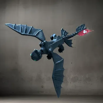 Dragão Banguela (Toothless) - Como treinar o seu dragão