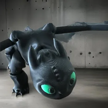 Dragão Banguela (Toothless) - Como treinar o seu dragão - Foto 2