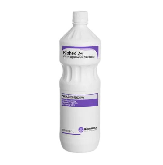 CLOREXIDINA 2% DEGERMANTE 1 LITRO (RIOQUÍMICA)