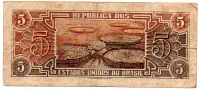 C111 - 5 Cruzeiros - Série 065 - Índio - Data: 1961 - MBC - Foto 2