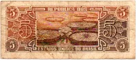 C111 - 5 Cruzeiros - Série 066 - Índio - Data: 1961 - BC - Foto 2