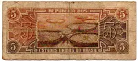 C111 - 5 Cruzeiros - Série 066 - Índio - Data: 1961 - R - Foto 2
