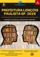 Apostila Pref Lençóis Paulista Agente Comunitário 2025