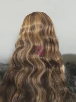 Dayane Lace Natural 60/65 cm Lace Front UltraHD humana cabelo brasileiro repartição  LivreBigPlus®. - Foto 6