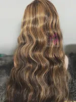 Dayane Lace Natural 60/65 cm Lace Front UltraHD humana cabelo brasileiro repartição  LivreBigPlus®. - Foto 8