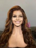  Dayane  Lace Natural 60/65 cm Lace Front UltraHD humana cabelo brasileiro repartição  LivreBigPlus®.