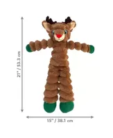 Kong Holiday Shakers Crumples Reindeer (Rena gigante) - Foto 2