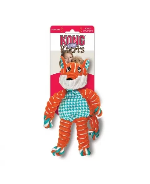 Kong Floppy Knots Fox - Raposa Imagem