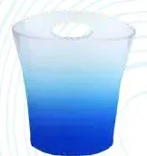Balde de Gelo - Acrílico - Degrade Azul - 4,5 L (DTF/Transfer/Silk)