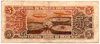 C111 - 5 Cruzeiros - Série 069 - Índio - Data: 1961 - BC - Foto 2
