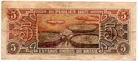 C111 - 5 Cruzeiros - Série 070 - Índio - Data: 1961 - MBC - Foto 2