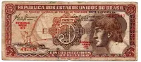 C111 - 5 Cruzeiros - Série 071 - Índio - Data: 1961 - R