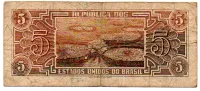 C111 - 5 Cruzeiros - Série 073 - Índio - Data: 1961 - UTG - Foto 2