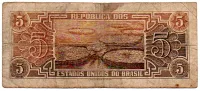 C111 - 5 Cruzeiros - Série 075 - Índio - Data: 1961 - BC - Foto 2