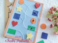 G1.826  Gabarito de Moldes em MDF Formas e Cores - Foto 2