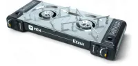 Fogareiro Horizontal 2 Bocas ETNA Aço Inoxidável 63cm Preto NTK - Foto 2