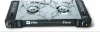 Fogareiro Horizontal 2 Bocas ETNA Aço Inoxidável 63cm Preto NTK - Foto 5