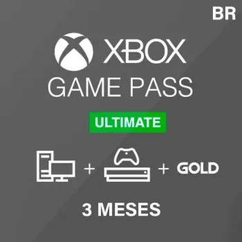 Xbox Game Pass Ultimate 3 Meses - Código 25 Dígitos