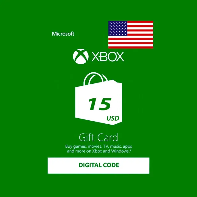 Xbox Gift Card USA 15 USD Imagem