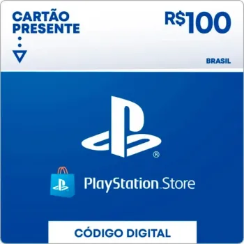 Saldo R$ 100,00 PlayStation Store – Gift Card [Exclusivo Brasil]